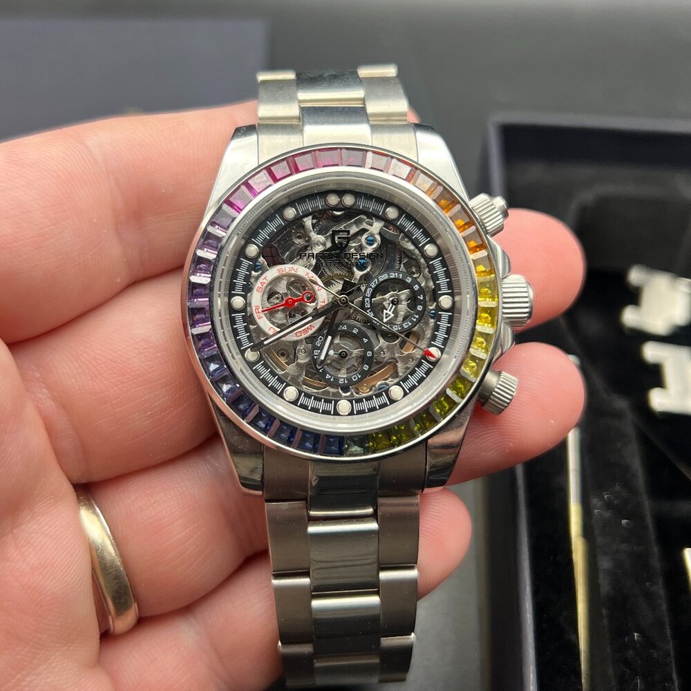 Pagani 40mm Rainbow Chronograph (automatic)